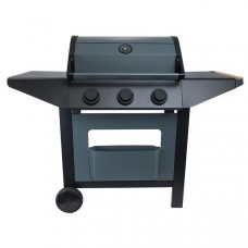 COOK IN GARDEN Barbecue gaz - Burn - AM253T pas cher