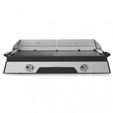 KITCHENCHEF Plancha Gril - Duo 2200 - PLANCHADUO2200 pas cher