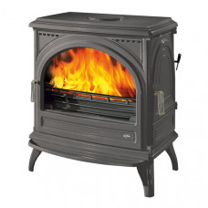 GODIN Poêle à bois 366106ANTHRACITE pas cher