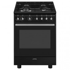 SMEG Cuisinière mixte CX61GMBL pas cher