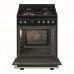 SMEG Cuisinière mixte GP61BL9 pas cher