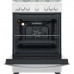 INDESIT Cuisinière mixte IS67M5PCW/FR/1 pas cher