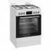 WHIRLPOOL Cuisinière mixte W6G8LCW pas cher WHIRLPOOL Cuisinière mixte W6G8LCW pas cher