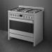 SMEG Piano de cuisson mixte B95GMCX2 pas cher