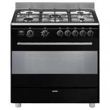 SMEG Piano de cuisson mixte BG91N2 pas cher