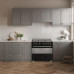 SMEG Piano de cuisson mixte BG91N2 pas cher