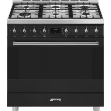 SMEG Piano de cuisson mixte C9GMMB2 pas cher