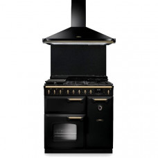 FALCON Pack Piano de cuisson + hotte + crédence CLDL90DFPGBL/AB-FP pas cher FALCON Pack Piano de cuisson + hotte + crédence CLDL90DFPGBL/AB-FP pas cher