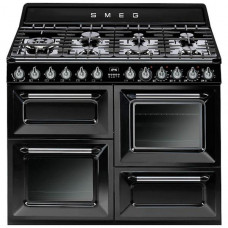 SMEG Piano de cuisson mixte TR4110BL1 pas cher