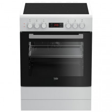 BEKO Cuisinière vitrocéramique - FBE67300WCS pas cher BEKO Cuisinière vitrocéramique - FBE67300WCS pas cher