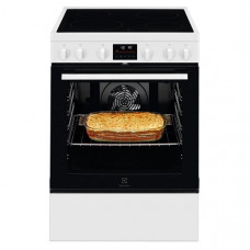 ELECTROLUX Cuisinière vitrocéramique LKR64890AW pas cher