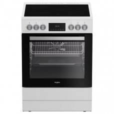 WHIRLPOOL Cuisinière vitrocéramique W6V8LCSW pas cher WHIRLPOOL Cuisinière vitrocéramique W6V8LCSW pas cher