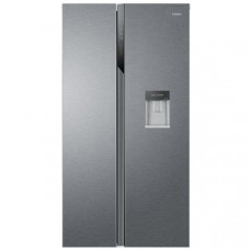 HAIER Réfrigérateur américain HSR3918EWPG pas cher