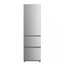 HAIER Réfrigérateur combiné HTR3518ENMX pas cher HAIER Réfrigérateur combiné HTR3518ENMX pas cher