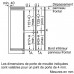 Réfrigérateur intégrable combiné SIEMENS - KI87VVFE1 pas cher