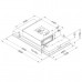 NOVY Plafonnier avec moteur D6811 pas cher