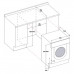 Lave-linge Tout-intégrable WHIRLPOOL - BIWMWG71483FRN - 7Kg pas cher