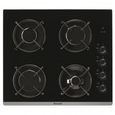 BRANDT Table de cuisson gaz BPG6413B pas cher