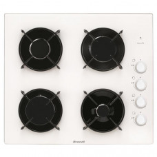 BRANDT Table de cuisson gaz BPG6413W pas cher