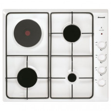 BRANDT Table de cuisson mixte BPE6411WM pas cher