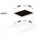 GLEM Table vitrocéramique GTH63ET pas cher