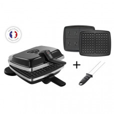 LAGRANGE GAUFRIER SUPER 2 GAUFRES+GAUFRETTES PIC A GAUFRE NOIR - 39224 pas cher