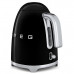 SMEG Bouilloire 1.7 L Noire - Années 50 - KLF03BLEU pas cher