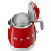 SMEG Bouilloire 0.8 L Rouge - Années 50 - KLF05RDEU pas cher