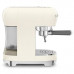 SMEG Machine Expresso Crème - Années 50 - ECF02CREU pas cher