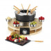 Conviviaux Fondue KITCHENCHEF - KCWOODFOND8 pas cher