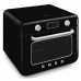 SMEG Mini-four combiné vapeur 30 L Noir - Années 50 - COF01BLEU pas cher