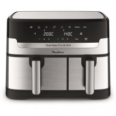 MOULINEX Friteuse à air chaud 8,3 L - Dual Easy Fry & Grill - EZ905D20 pas cher