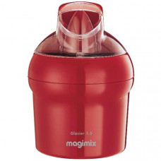 MAGIMIX Sorbetière 1.5 L Rouge - Le Glacier - 11669 pas cher