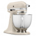 KITCHENAID Robot pâtissier 4,8 L Graine de Lin - Artisan - 5KSM125EFL pas cher