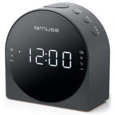 Radio-réveil double alarme MUSE - M185CR pas cher