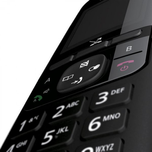 Le téléphone fixe Panasonic KX-TGH720 utilise un code pour bloquer le  démarchage téléphonique - Les Numériques