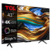 TCL TV LED UHD 4K - 43P79B pas cher