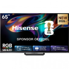 HISENSE TV RGB Mini-LED 4K - 65UR8S pas cher HISENSE TV RGB Mini-LED 4K - 65UR8S pas cher