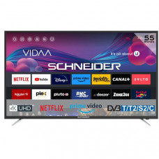 SCHNEIDER TV LED UHD 4K - GMSCLED55UV102 pas cher